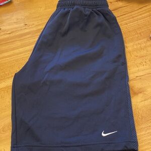 Nike Deep Blue Sports Shorts, size medium